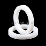 PTFE Encap Silicone O Ring, Transparent PTFE and Dark Red Silicone Rubber (3A5012)