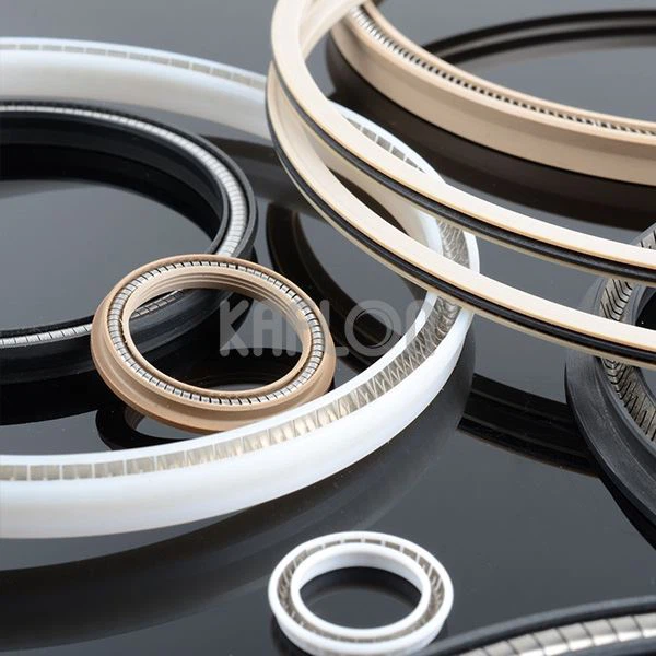 V16 Cantilever Spring PTFE Energized Seal With Flange
