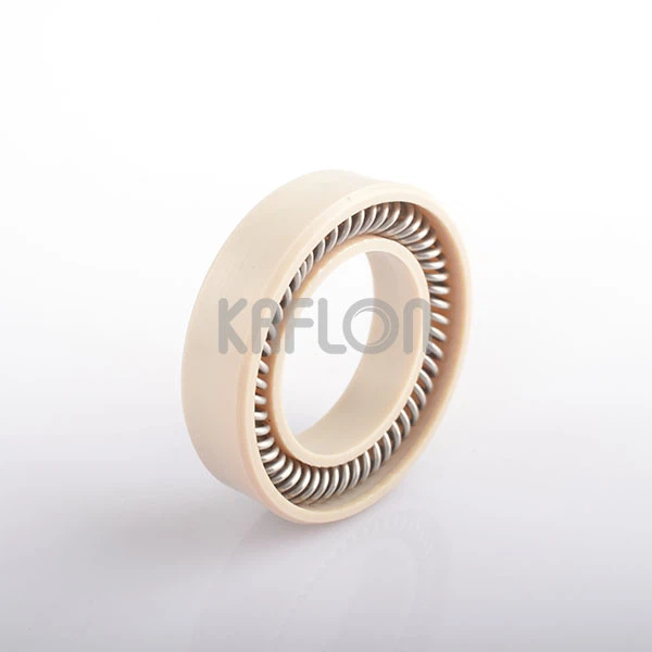 Reciprocating Polytetrafluoroethylene Spring Energised Valve Seal